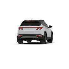 Load image into Gallery viewer, Rally Armor Black Mud Flap/White Logo for 2022 Hyundai Tucson (MF75-UR-BLK-WH)