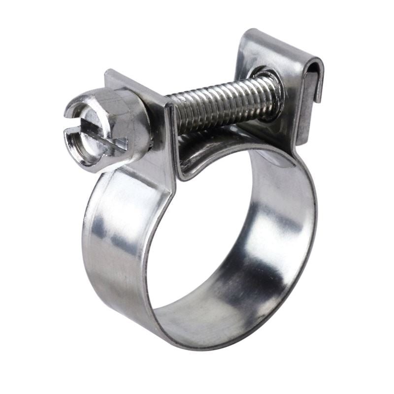 HPS Stainless Steel Small Hose Clamp, 5/8" - 45/64" (16mm-18mm) (FIC-16)