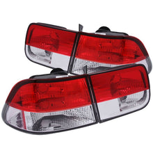 Load image into Gallery viewer, ANZO USA 1996-2000 Honda Civic Taillights Red/Clear (221222)