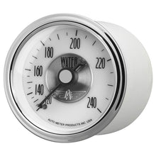 Load image into Gallery viewer, AutoMeter Water Temp NV 2-1/16in 120-240 Deg F Mechanical Gauge (7332)