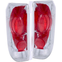 Load image into Gallery viewer, ANZO USA 1989-1996 Ford F-150 Taillights Chrome (211061)