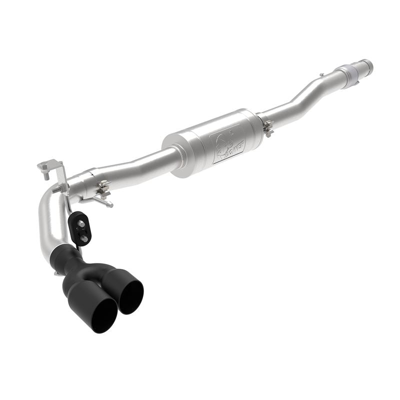 aFe Rebel Series 3 IN 304 Stainless Steel Cat-Back Exhaust System (49-33111-B)