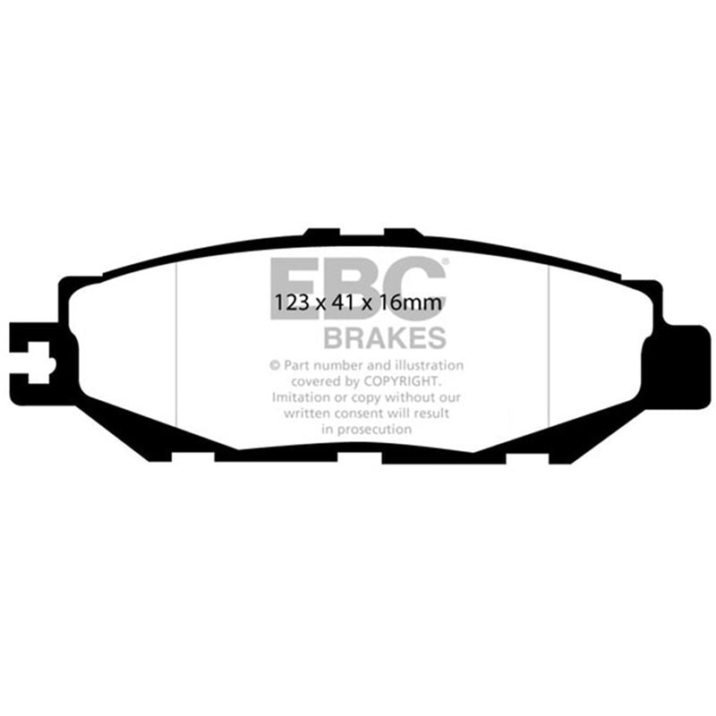 EBC Greenstuff 2000 Series Sport Brake Pads (DP21008)