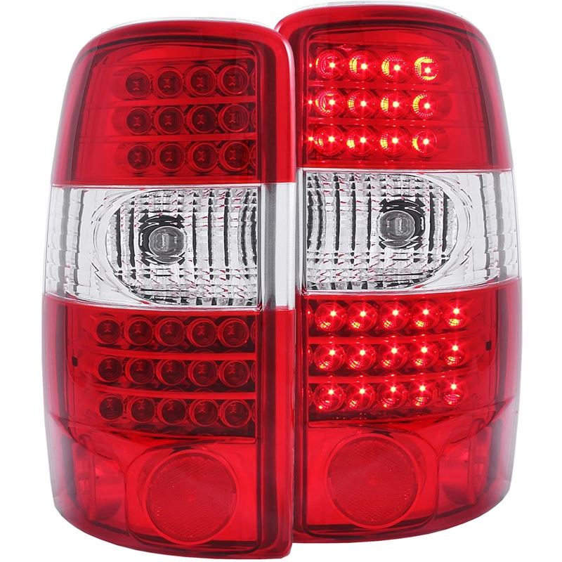 ANZO USA 2000-2006 Chevrolet Suburban LED Taillights Red/Clear G2 (311100)