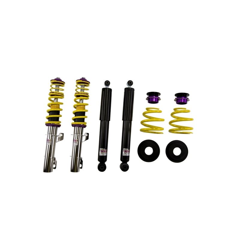 KW Suspension Coilover Kit V1 for Audi TT (TTC TTR) Coupe/Roadster Quattro all engines (10280081)