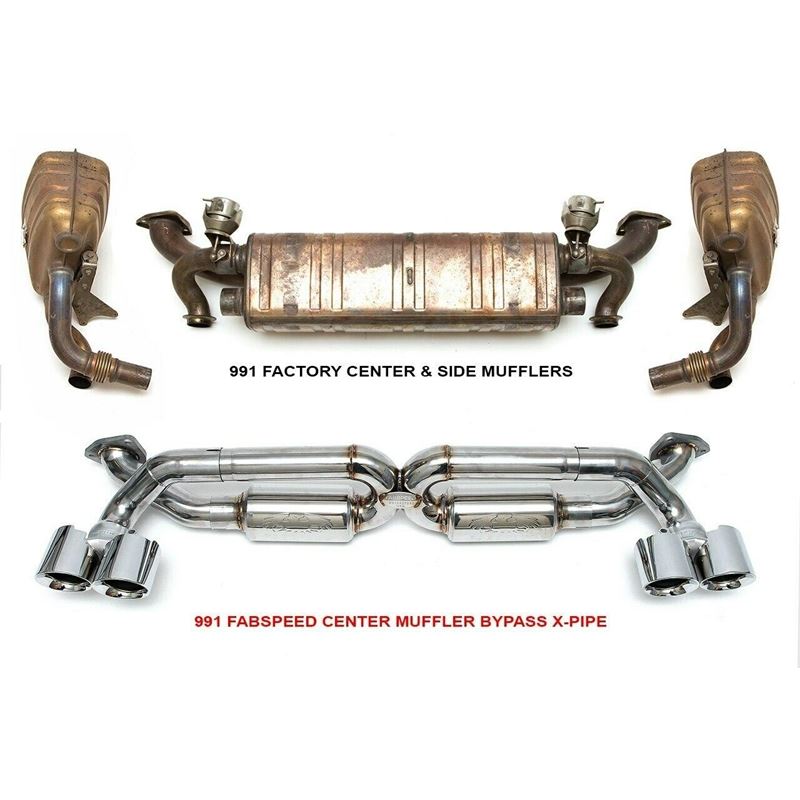 Fabspeed 991 Carrera Supersport X-Pipe Exhaust System (12-16) (FS.POR.991.SSXB)