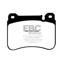 Load image into Gallery viewer, EBC Redstuff Ceramic Low Dust Brake Pads (DP31590C)