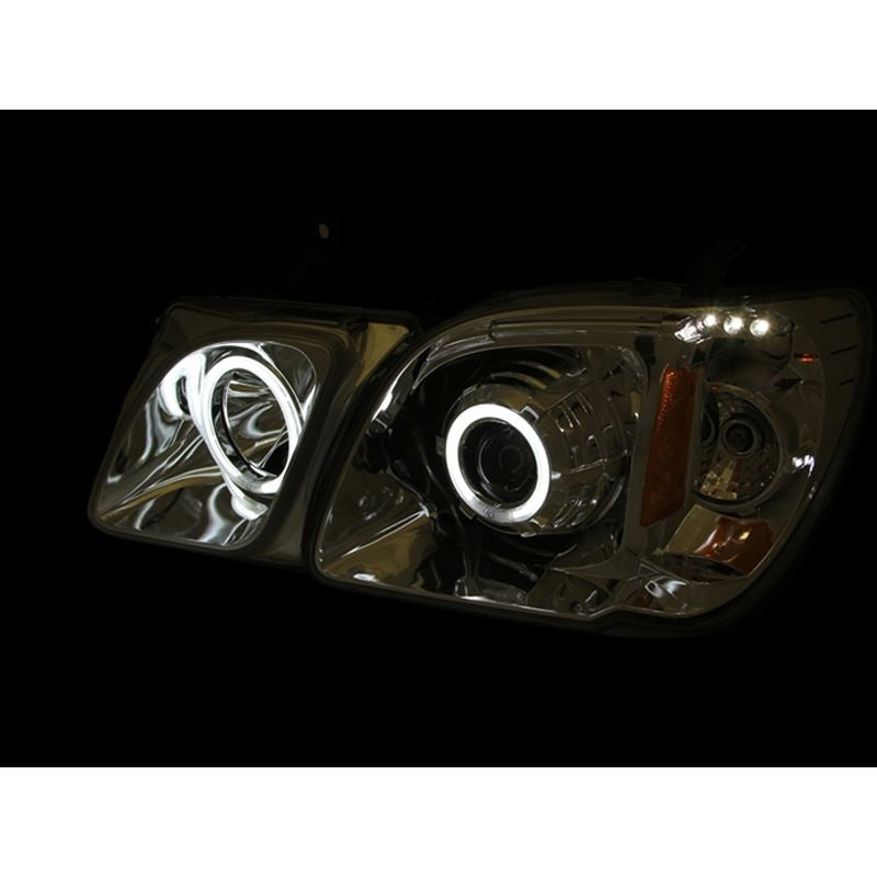 ANZO USA 1998-2007 Lexus Lx470 Projector Headlights w/ Halo Black (CCFL) (111170)