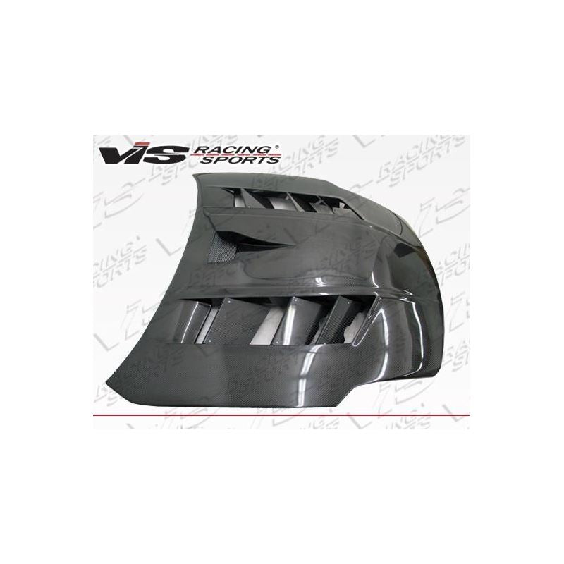 VIS Racing Sniper Style Black Carbon Fiber Hood (03NS3502DSNI-010C)