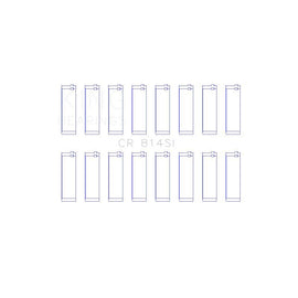 King Engine Bearings Connecting Rod Bearing Set for 1982-1996 Ford F-150 (CR 814SI 060)