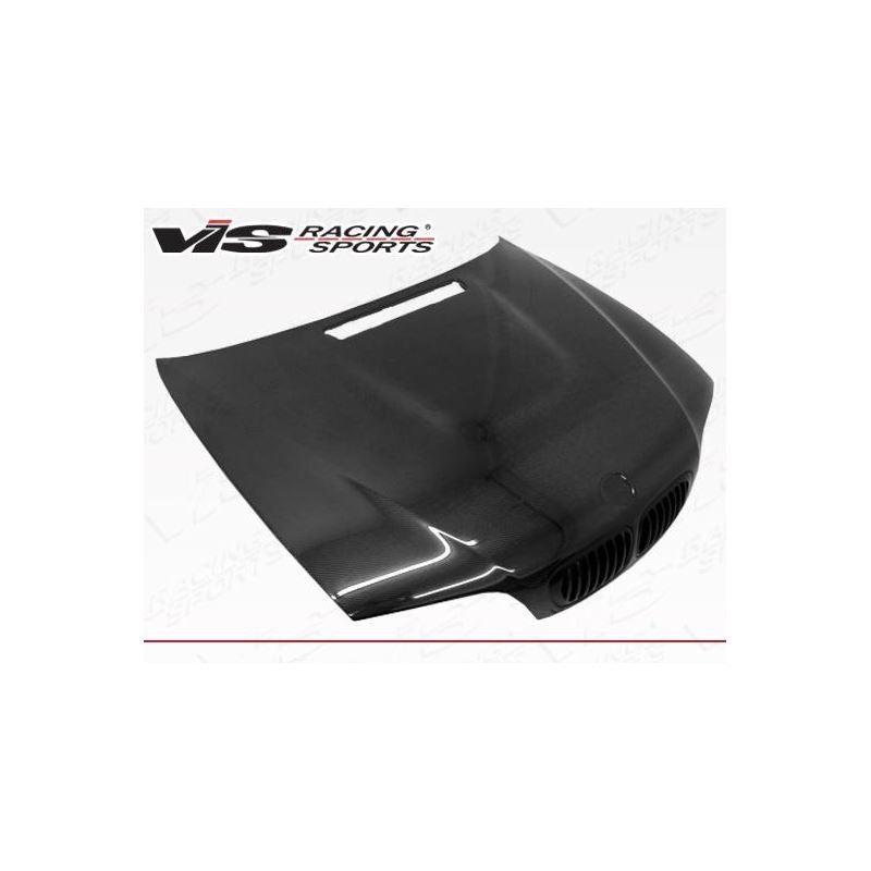 VIS Racing OEM Style Black Carbon Fiber Hood (01BME46M32DOE-010C)