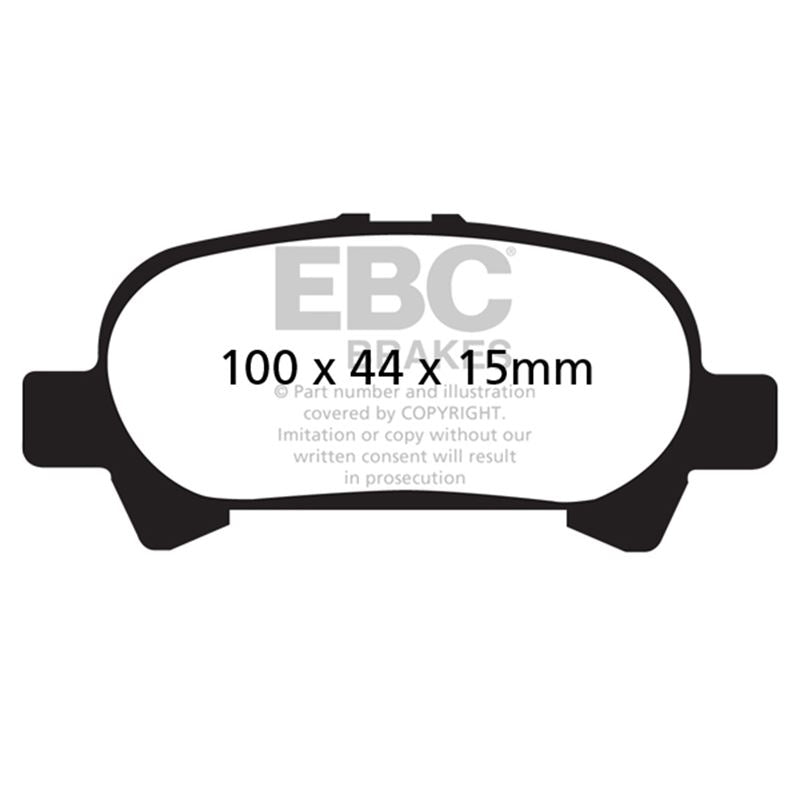 EBC Greenstuff 2000 Series Sport Brake Pads (DP21715)