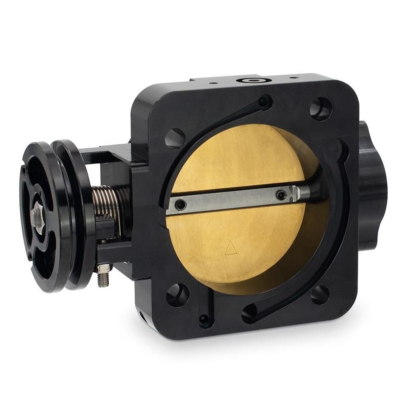 Blox Racing Honda B/D/H/F Series Engines 76mm Black Billet Throttle Body V2 / Includes TPS (BXIM-00205-BK-V2)