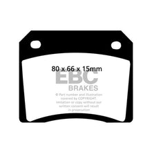 Load image into Gallery viewer, EBC Greenstuff 2000 Series Sport Brake Pads (DP2101)