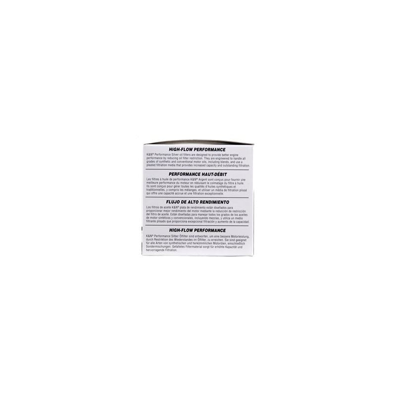 K&N High Flow Oil Filter (PS-1004)