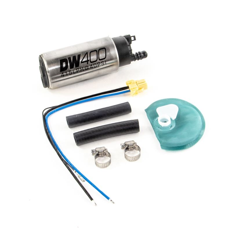 Deatschwerks DW400 series, 415lph in-tank fuel pump w /Universal Install Kit. (9-401-1001)