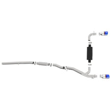 Load image into Gallery viewer, Takeda 3 IN 304 Stainless Steel Cat-Back Exhaust System w/ Blue Flame Tip (49-33103-L)