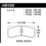 Hawk Performance DTC-80 Disc Brake Pad (HB130Q.775)