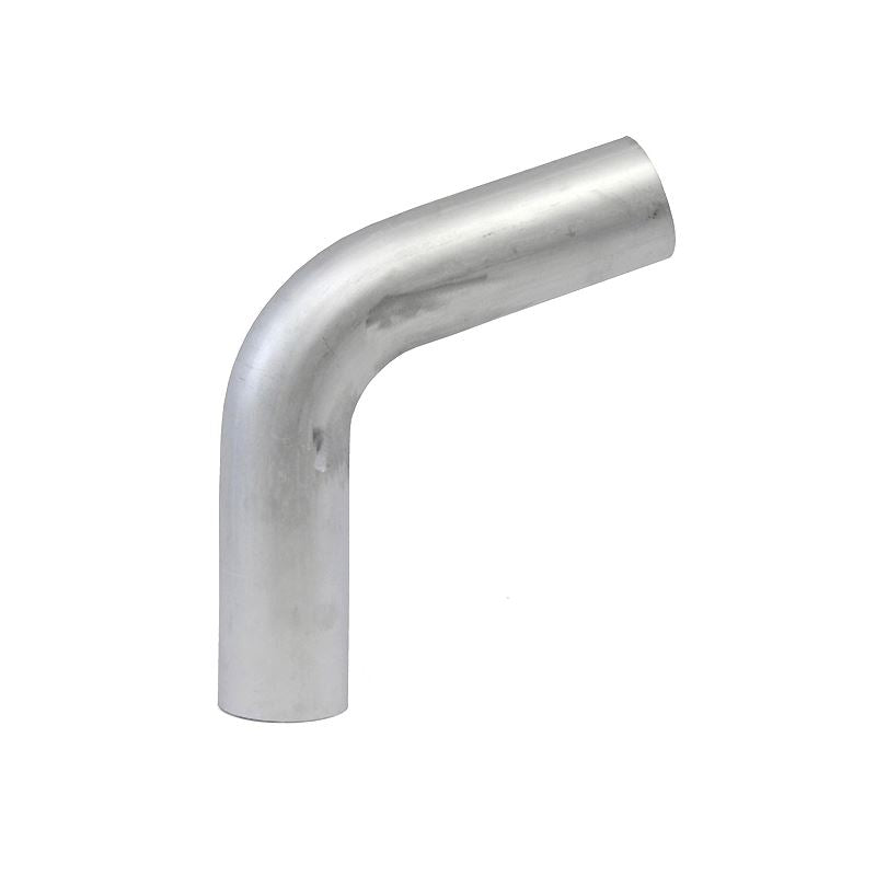 HPS 2.5" OD 70 Degree Bend 6061 Aluminum Elbow Pipe 16 Gauge w/ 2 1/2" CLR (AT70-250-CLR-25)