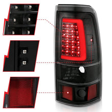 Load image into Gallery viewer, ANZO USA Tail Light Assembly, LED, Clear Lens, Black, Pair, (311330)