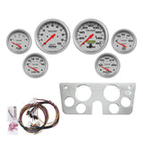 AutoMeter Ultra-Lite Dash Kit 6pc Tach / MPH / Temp / Oil / Volt for 67-72 Chevy Truck (7045-UL)