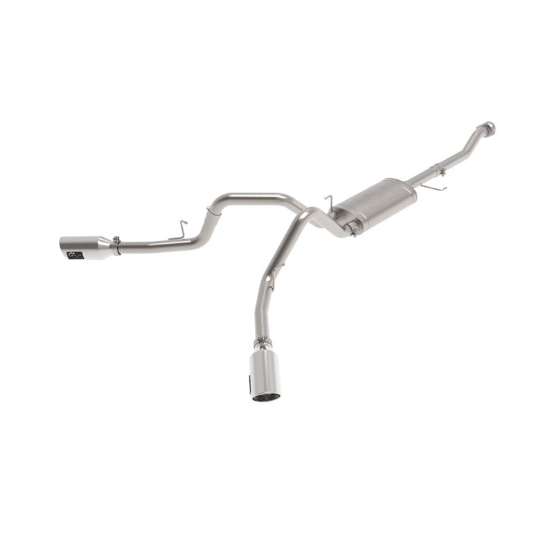 aFe Vulcan Series 3 IN 304 Stainless Steel Cat-Back Exhaust System w/Polished Tip for 2021-2021 Ford F-150(49-33126-P)