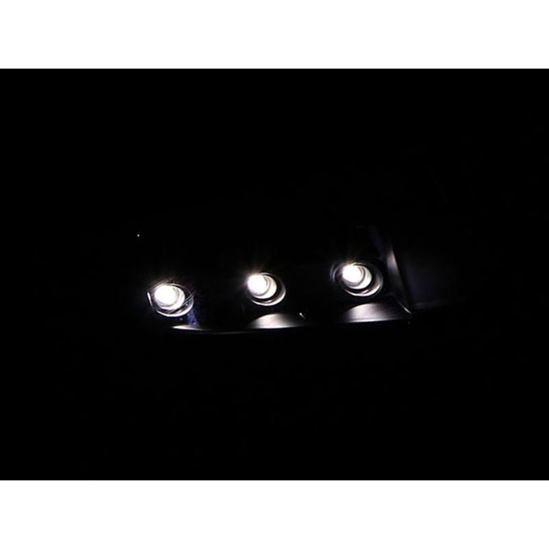 ANZO USA 1994-2001 Dodge Ram Crystal Headlights Chrome w/ LED (111206)