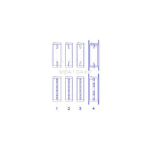 Load image into Gallery viewer, King Engine Bearings Main Bearing Set for 1990-1996 Nissan 300ZX (MB4104XP STDX)