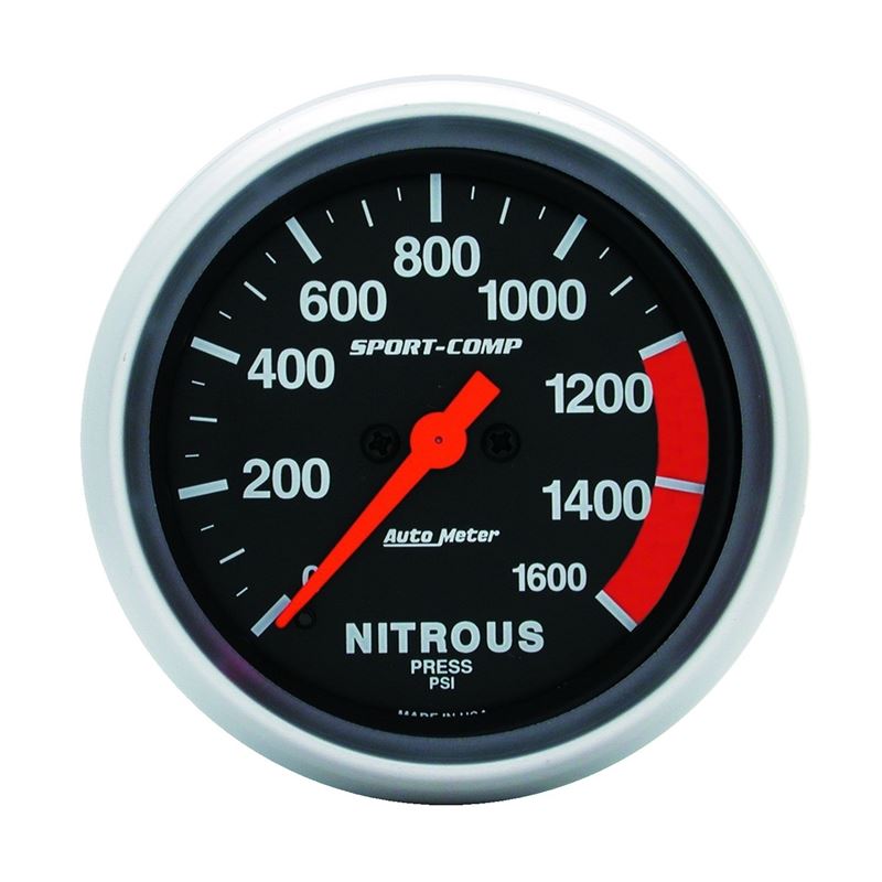 AutoMeter Nitrous Oxide Pressure Gauge (3574)