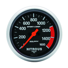 Load image into Gallery viewer, AutoMeter Nitrous Oxide Pressure Gauge (3574)