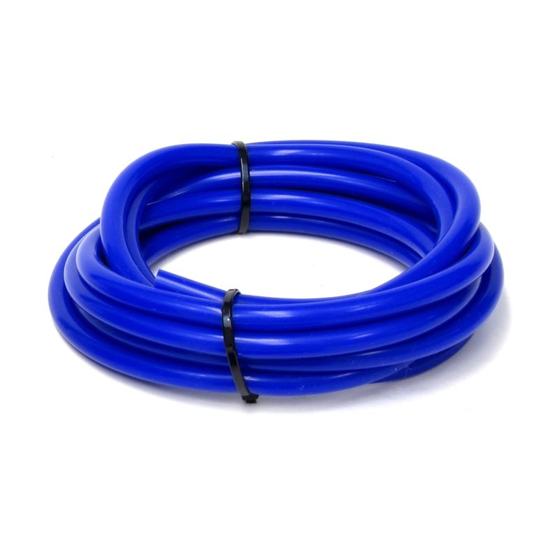 HPS 1/4" (6mm) ID Blue High Temp Silicone Vacuum Hose - 25 Feet Pack (HTSVH6-BLUEx25)