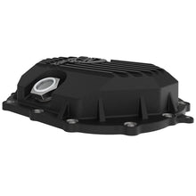 Load image into Gallery viewer, aFe Pro Series Front Differential Cover Black w/ Machined Fins (46-71050B)