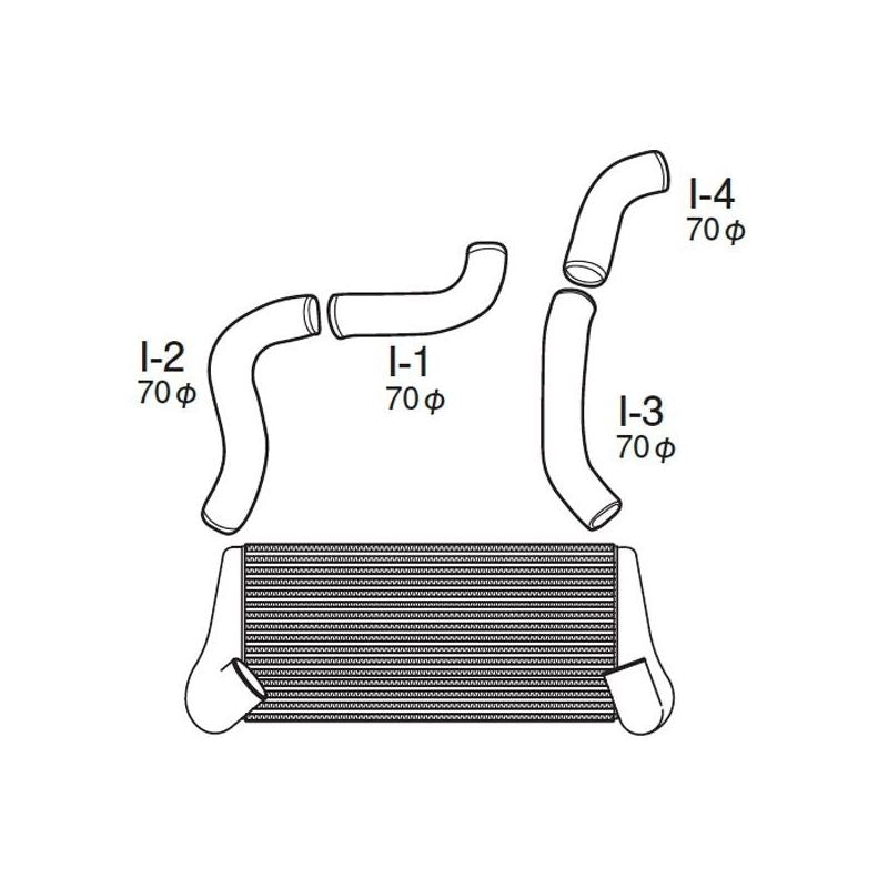 GReddy Type 24F Trust Intercooler Kit (12040202)