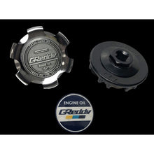 Load image into Gallery viewer, GReddy OIL FILLER CAP B-TYPE, 01 TOYOTA/HYUNDAI - DARK CHROME (13901511)