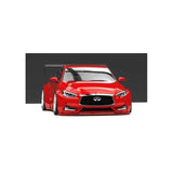 GReddy Pandem Full Body Kit, No Wing for 2017+ Infiniti Q60 (66920800)