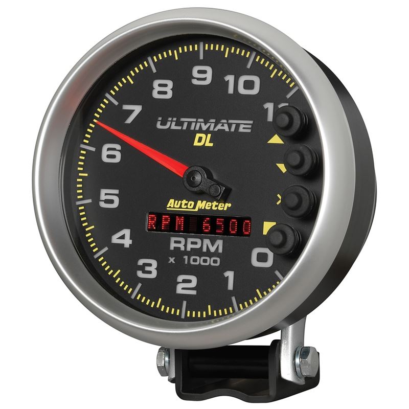 AutoMeter 5 inch Ultimate DL Playback Tachometer 11000 RPM - Black (6897)