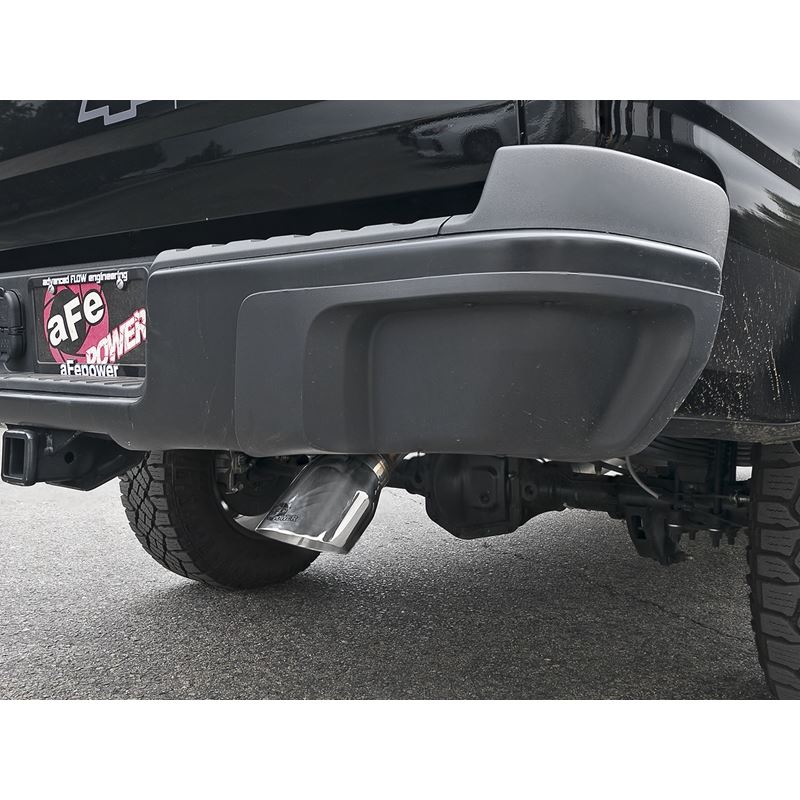 aFe MACH Force-Xp 3 IN 409 Stainless Cat-Back Hi-Tuck Exhaust System w/ Polished Tip (49-44099-P)