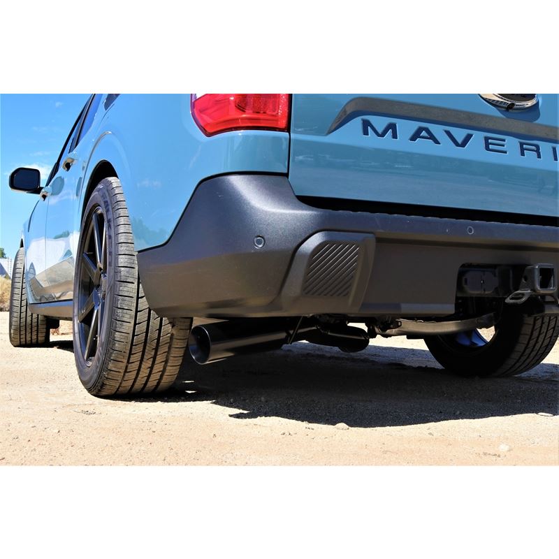 Thermal R&D Ford Maverick AWD Eco-Boost Catback Exhaust with Black Single Exit Tips (B915-C915-C)