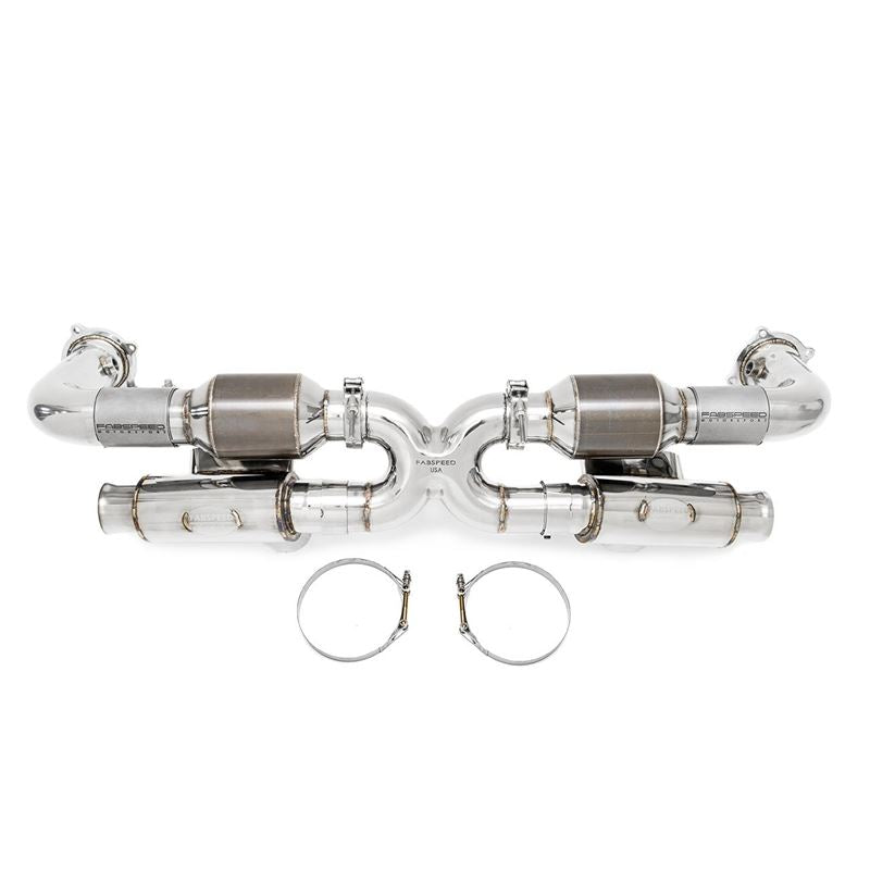 Fabspeed 993 Turbo Modular Sport Catalytic Converter X-Pipe (95-98) (FS.POR.993T.SCX)