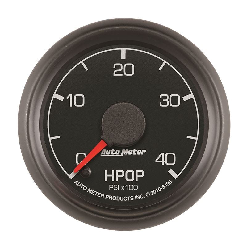 AutoMeter Factory Match Ford 52.4mm Full Sweep Electronic 0-4000 PSI Diesel HPOP Pressure Gauge (8496)