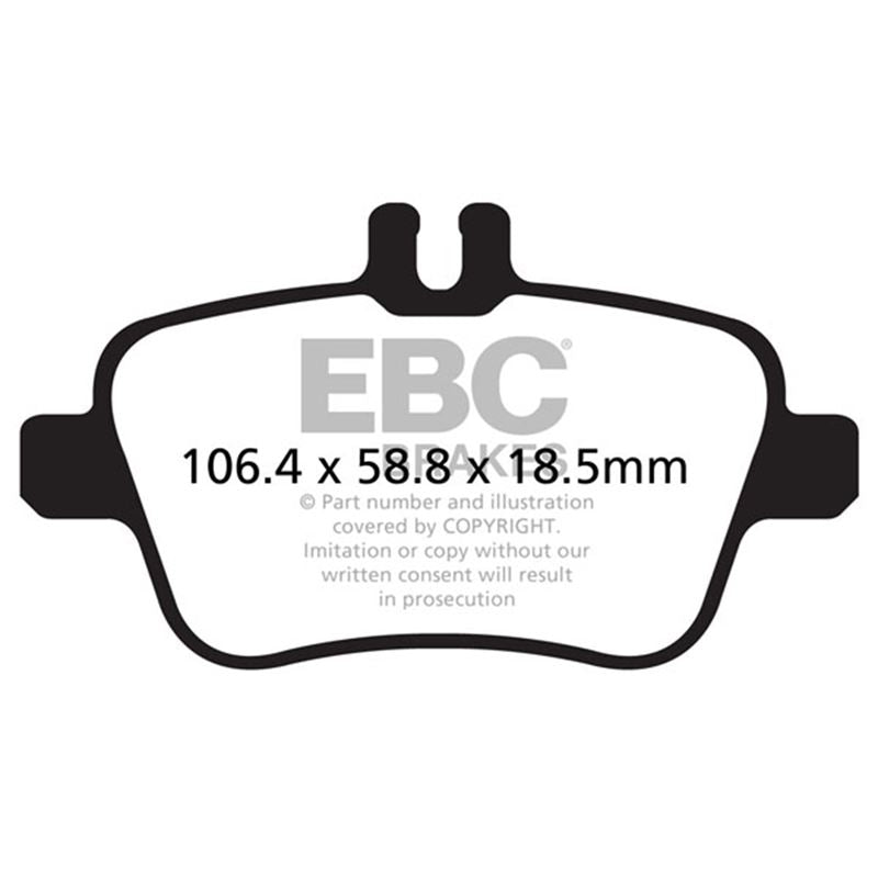 EBC Redstuff Ceramic Low Dust Brake Pads (DP32157C)