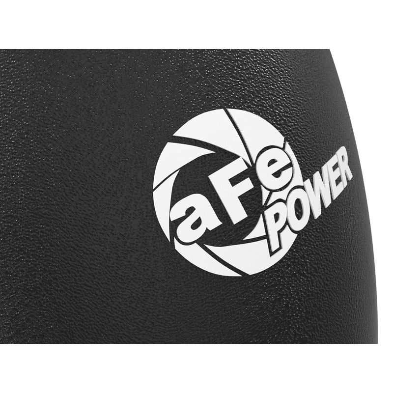 aFe Power BladeRunner 3.5in Aluminum Cold Charge Pipe - Black for 2024 GM Diesel Trucks V8 6.6L L5P (46-20709-B)