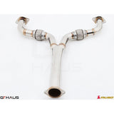 GTHAUS Front Y-Pipe Collector Section Stainless for 2003-2008 Nissan 350Z(NI0303004)