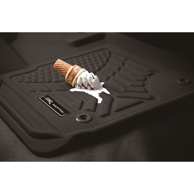 3D Maxpider MAXTRAC Floor Mat, BLACK, 1ST ROW/2ND ROW (A5CH08501809)