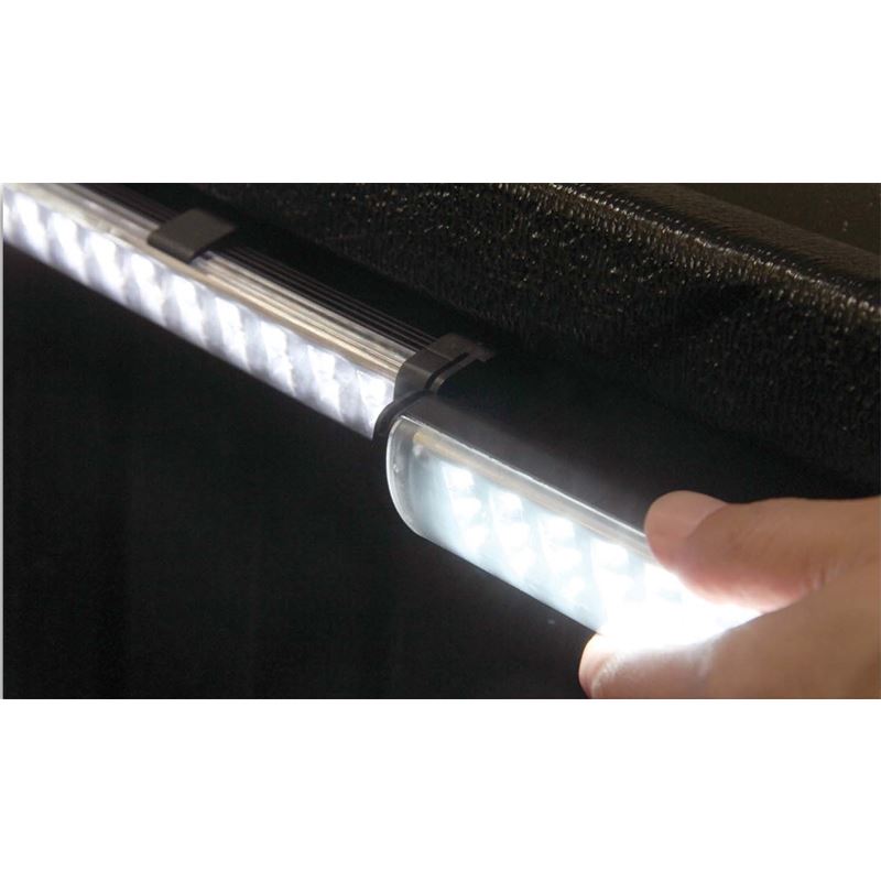 ANZO USA Bed Rail Lights Universal LED Utility Bar Chrome (861134)