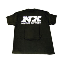 Load image into Gallery viewer, Nitrous Express 4X Black T-Shirt W/ WHITE NX (16503)