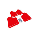 Rally Armor Red Mud Flap/White Logo for 2002-2005 Subaru Impreza (MF1-UR-RD/WH)