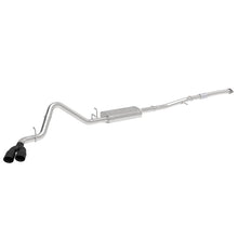 Load image into Gallery viewer, aFe Vulcan Series 3 IN 304 Stainless Steel Cat-Back Exhaust System w/ Black Tips (49-34109-B)