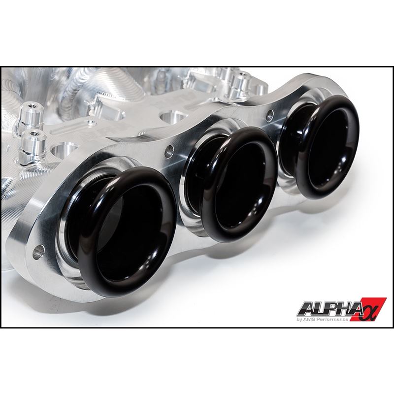 ALPHA Performance 18 Injector R35 GT-R Carbon Fiber Intake Manifold - Green (ALP.07.08.0101-86)