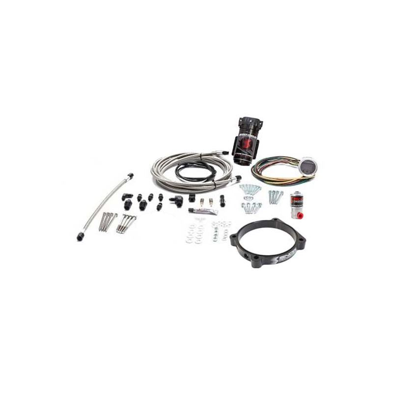 Snow Performance Stg 2 Boost Cooler 105mm Hellcat Water Injection Kit (SS Braided Line) w/o Tank (SNO-2168-BRD-T)